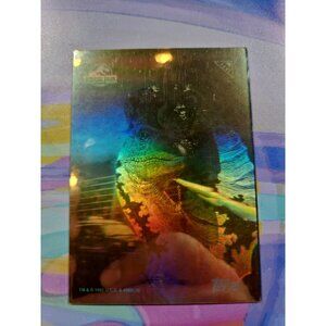 1993 Topps Jurassic Park Amberchrome Action Hologram | Spitter #2
